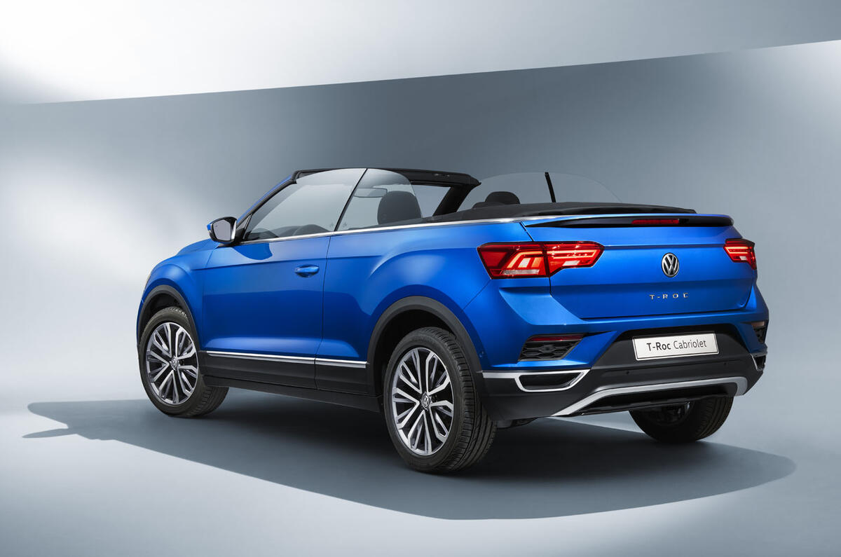 2019 Volkswagen T-Roc Cabriolet press shots
