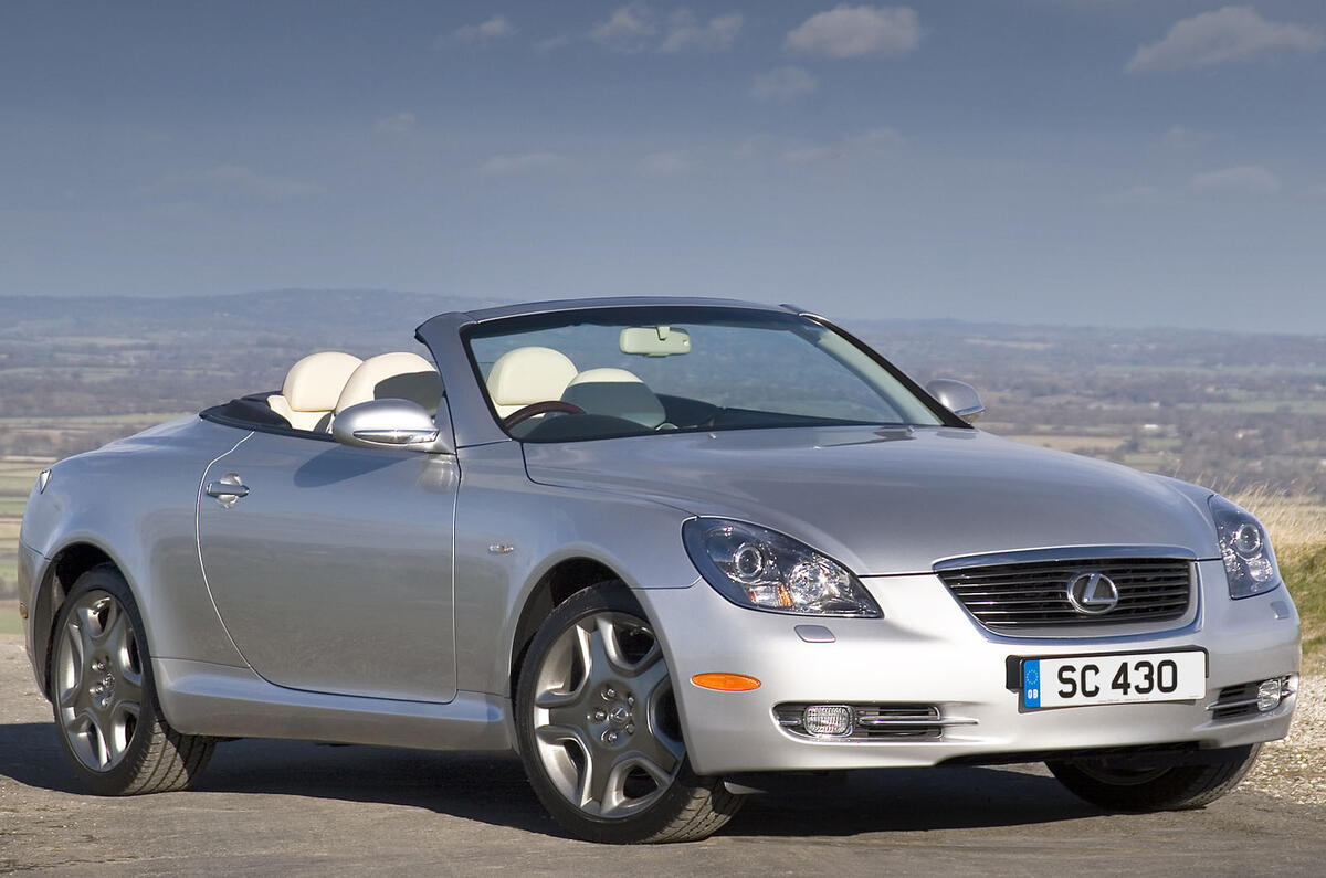2001 Lexus SC430 - static front