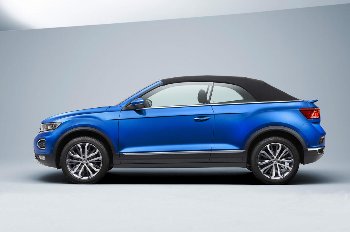 2019 Volkswagen T-Roc Cabriolet press shots