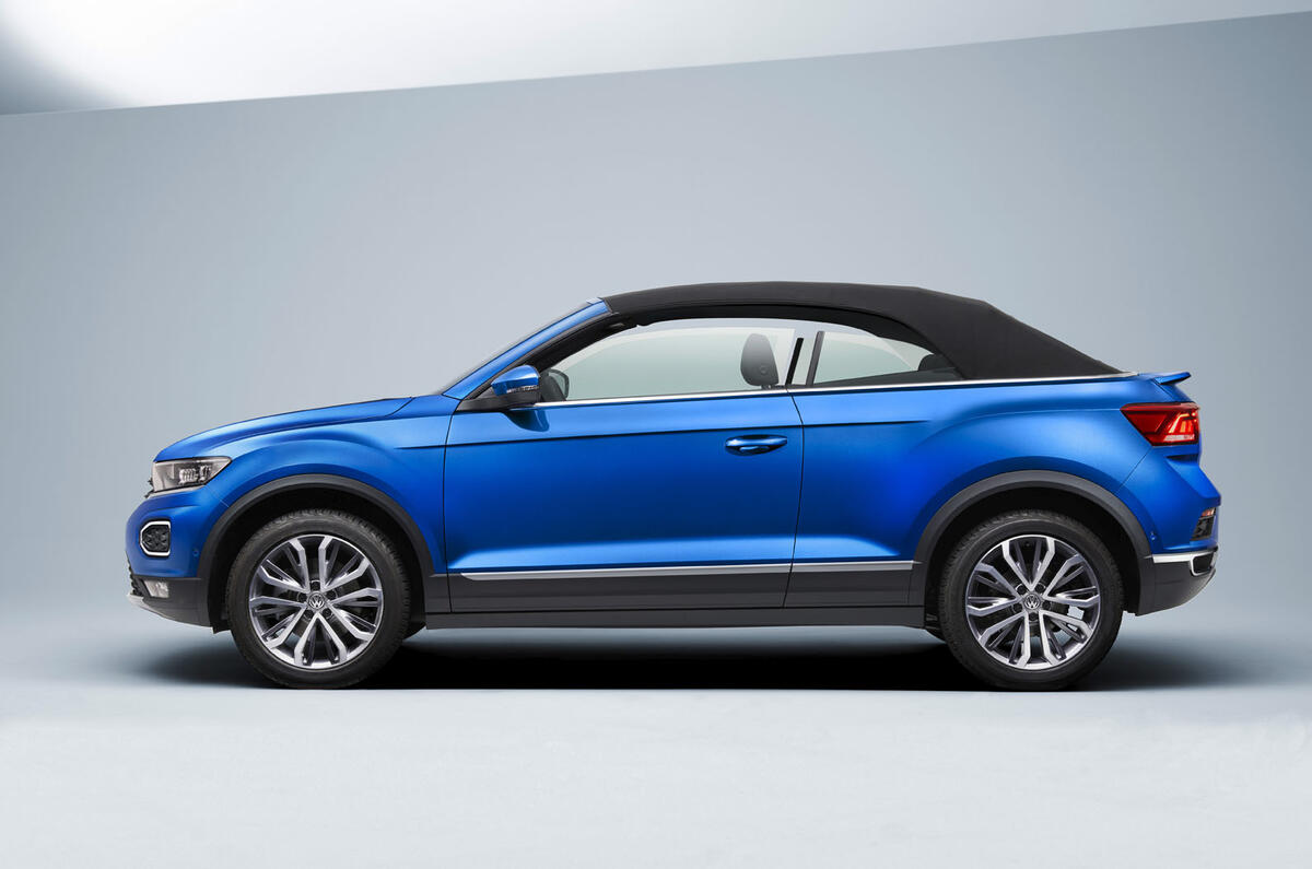 2019 Volkswagen T-Roc Cabriolet press shots