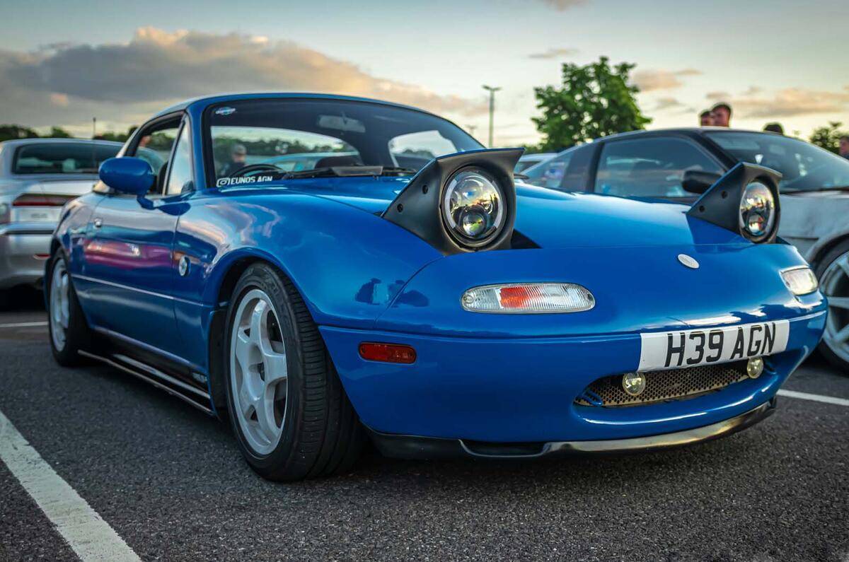 Tanoshi car meet feature mazda MX5