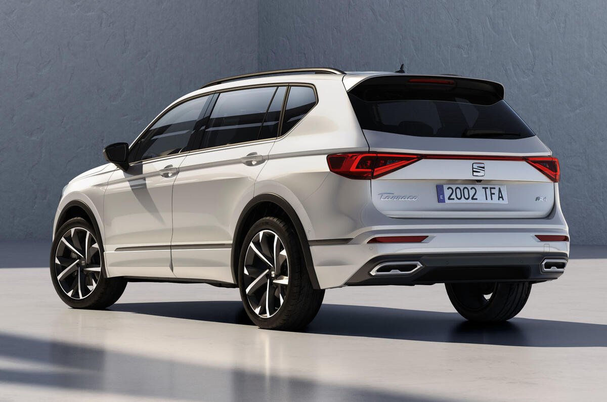 2020 Seat Tarraco FR Sport - rear 2020 Seat Tarraco FR Sport - rear