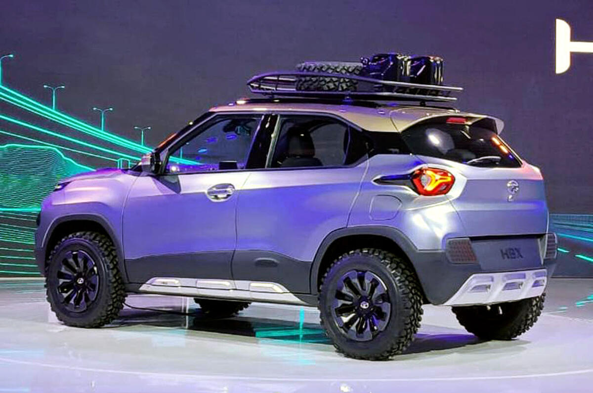 New Delhi Auto Expo 2020 - Tata Sierra rear New Delhi Auto Expo 2020 - Tata Sierra rear