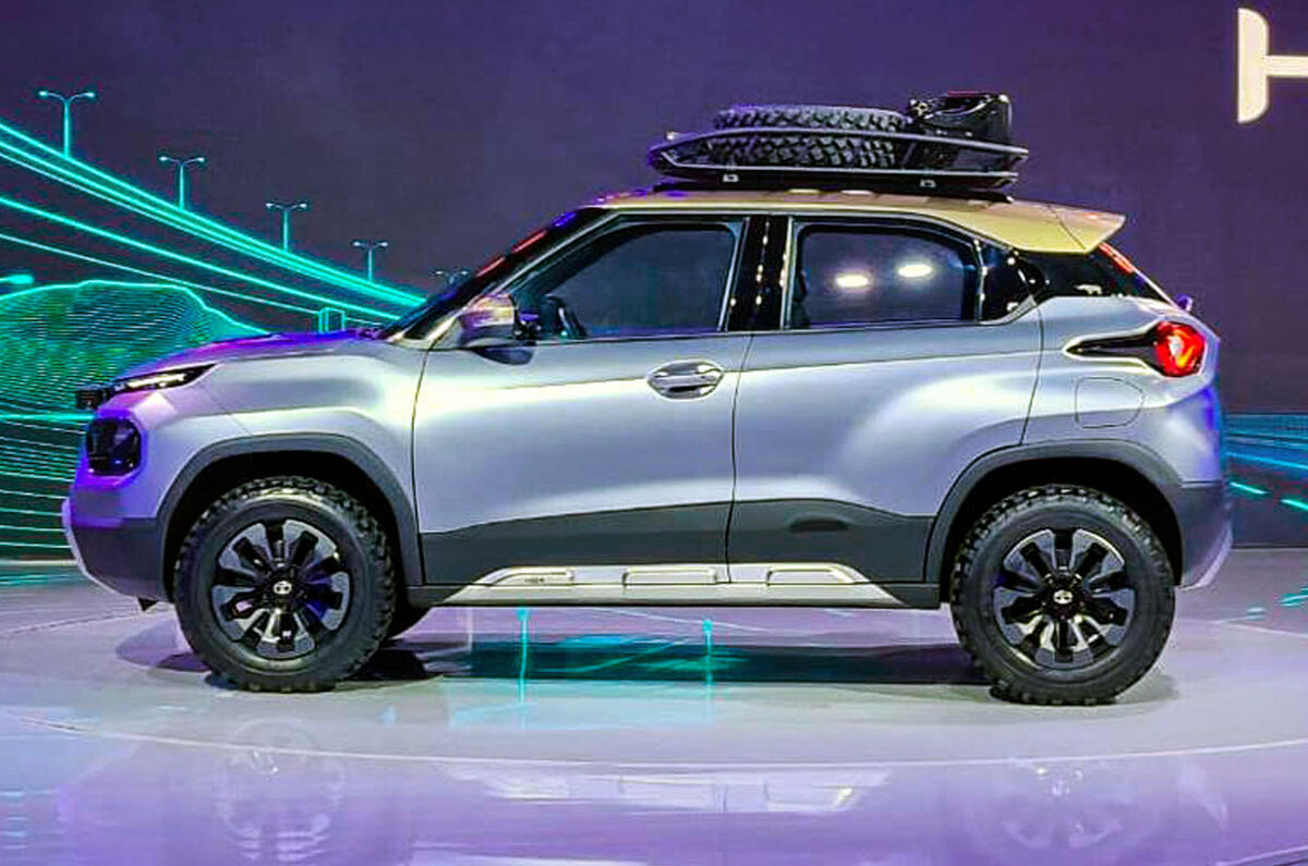 New Delhi Auto Expo 2020 - Tata Sierra side New Delhi Auto Expo 2020 - Tata Sierra side