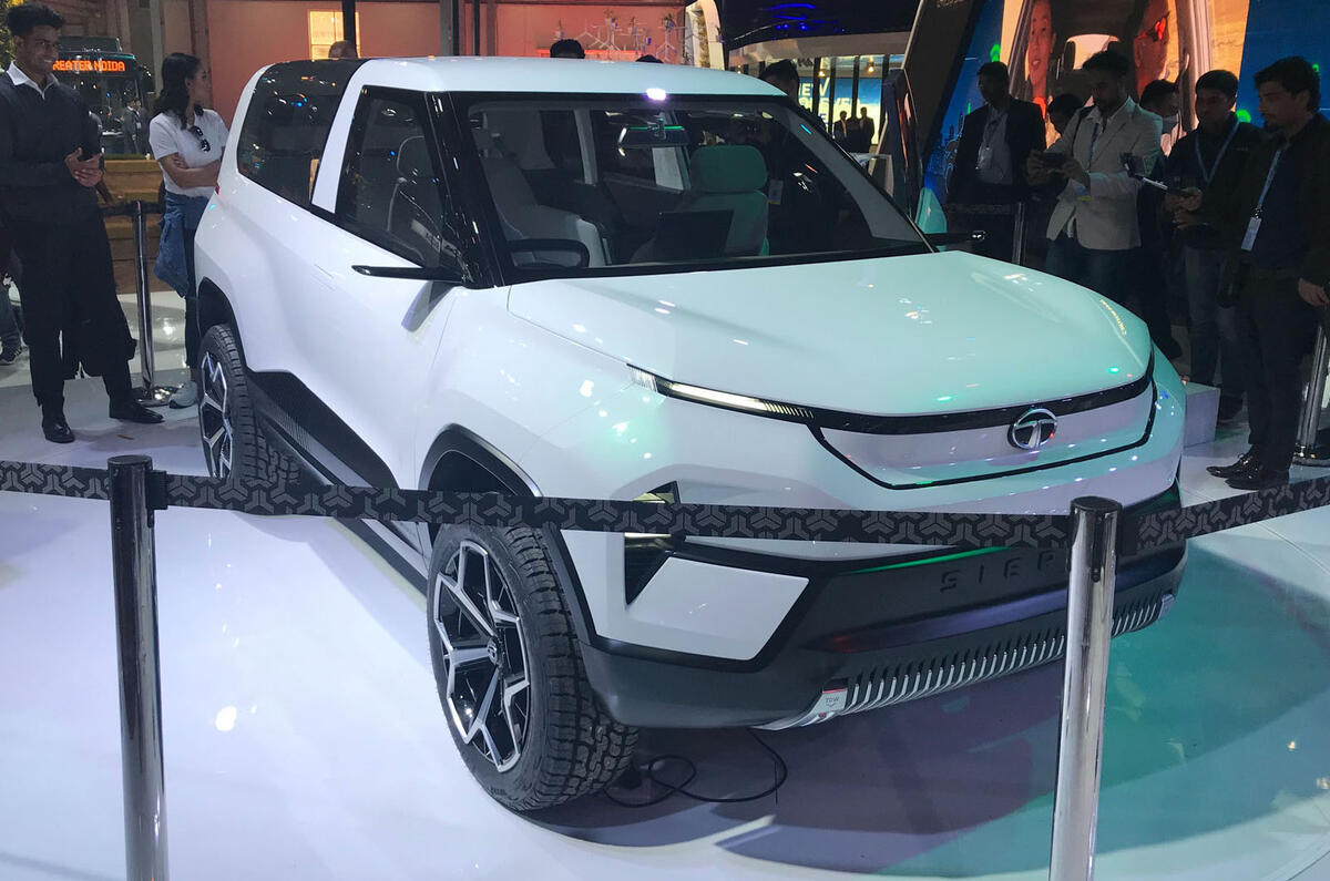 New Delhi motor show 2020 - Tata Sierra New Delhi motor show 2020 - Tata Sierra