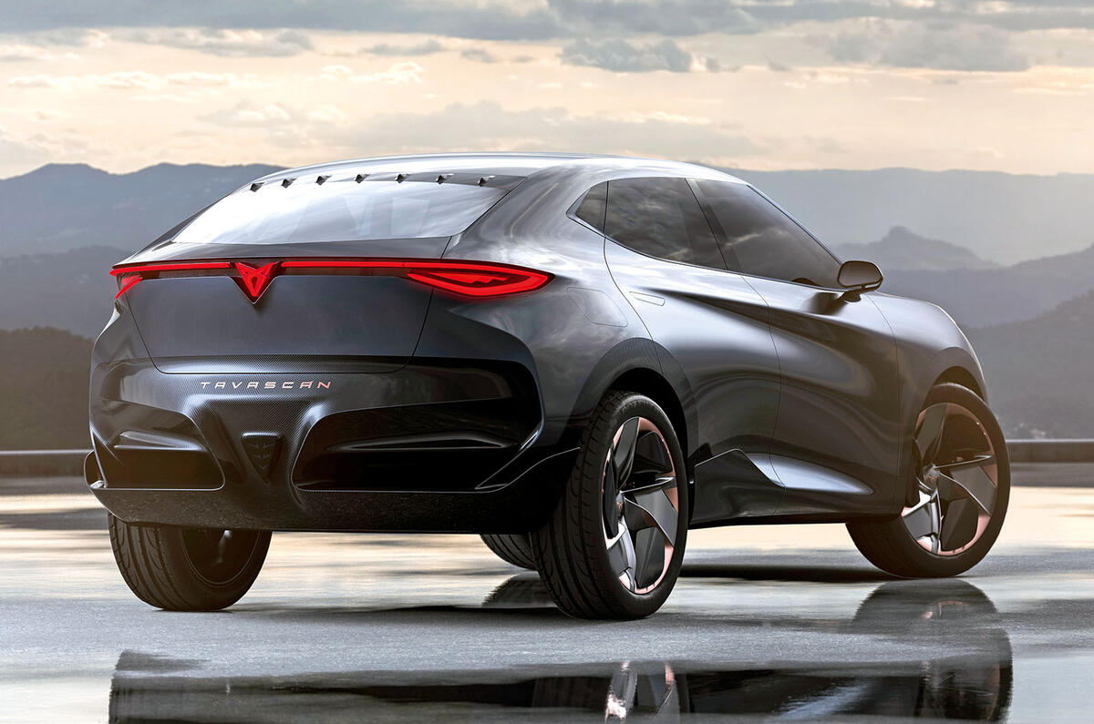 Cupra Tavascan concept - rear