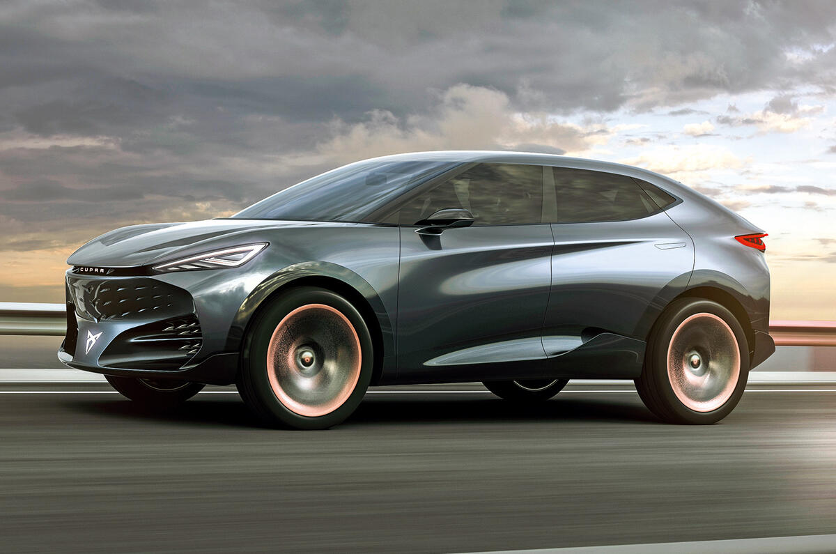 Cupra Tavascan concept - front