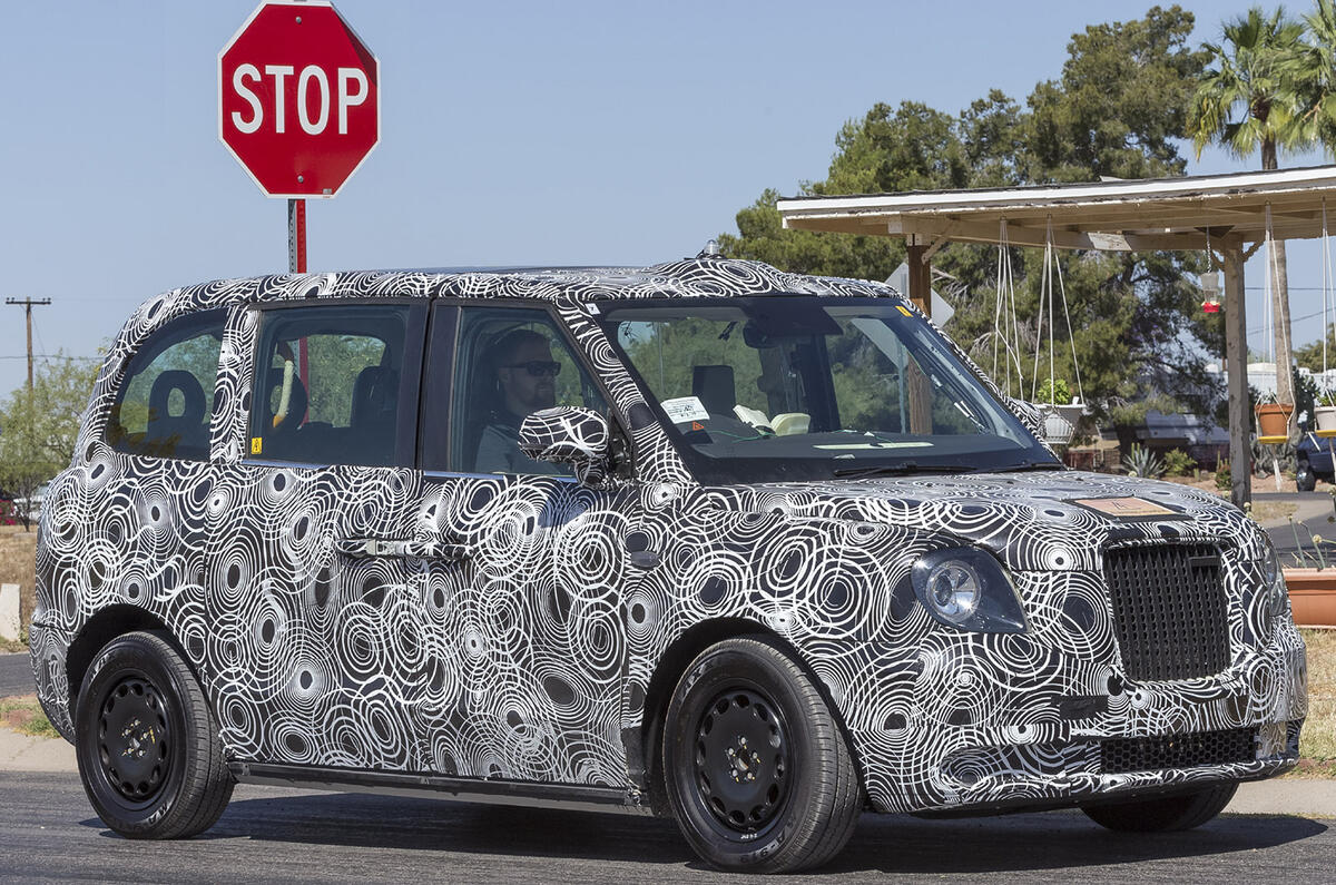 London Taxi Company TX5 hot weather testing