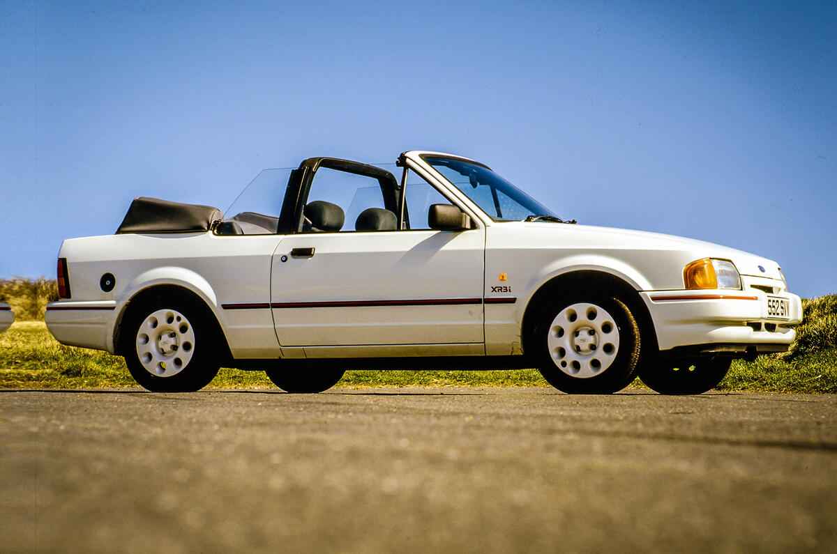 Ford escort xr3i convertible review #5