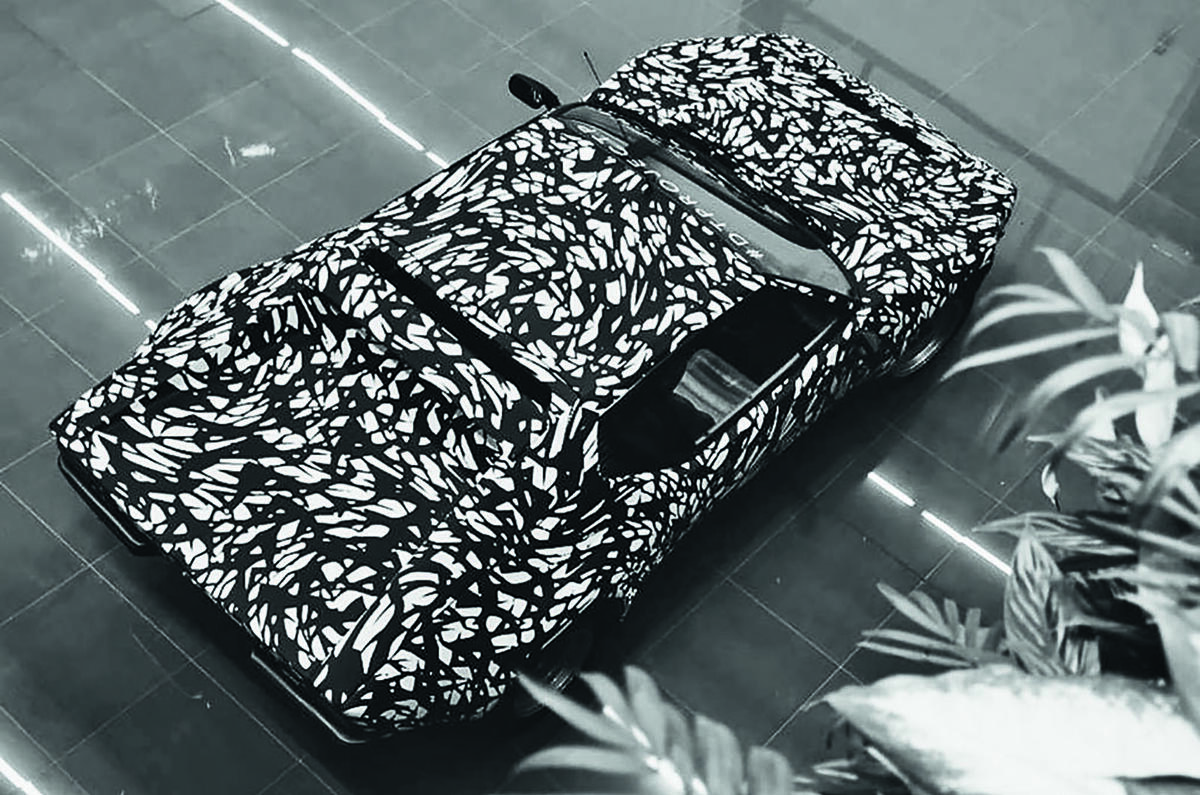 De Tomaso 2019 Pantera teaser