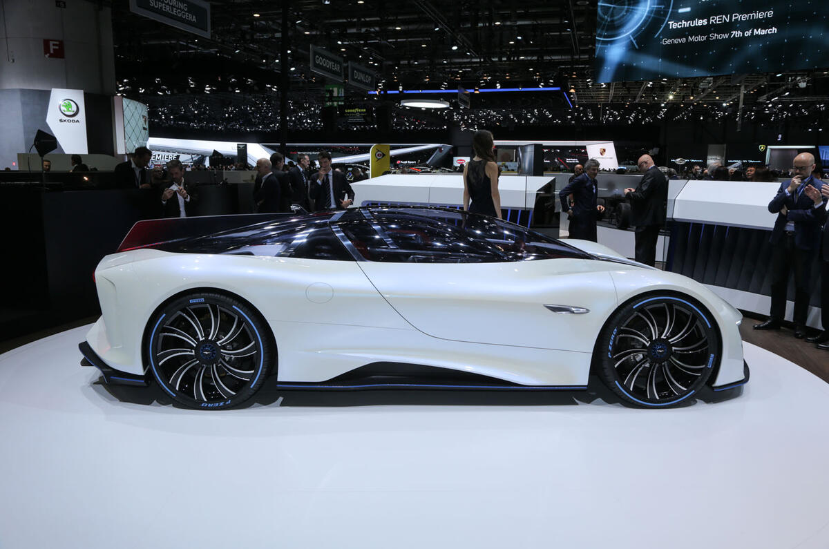 1287bhp Techrules Ren – first diesel-turbine electric supercar revealed