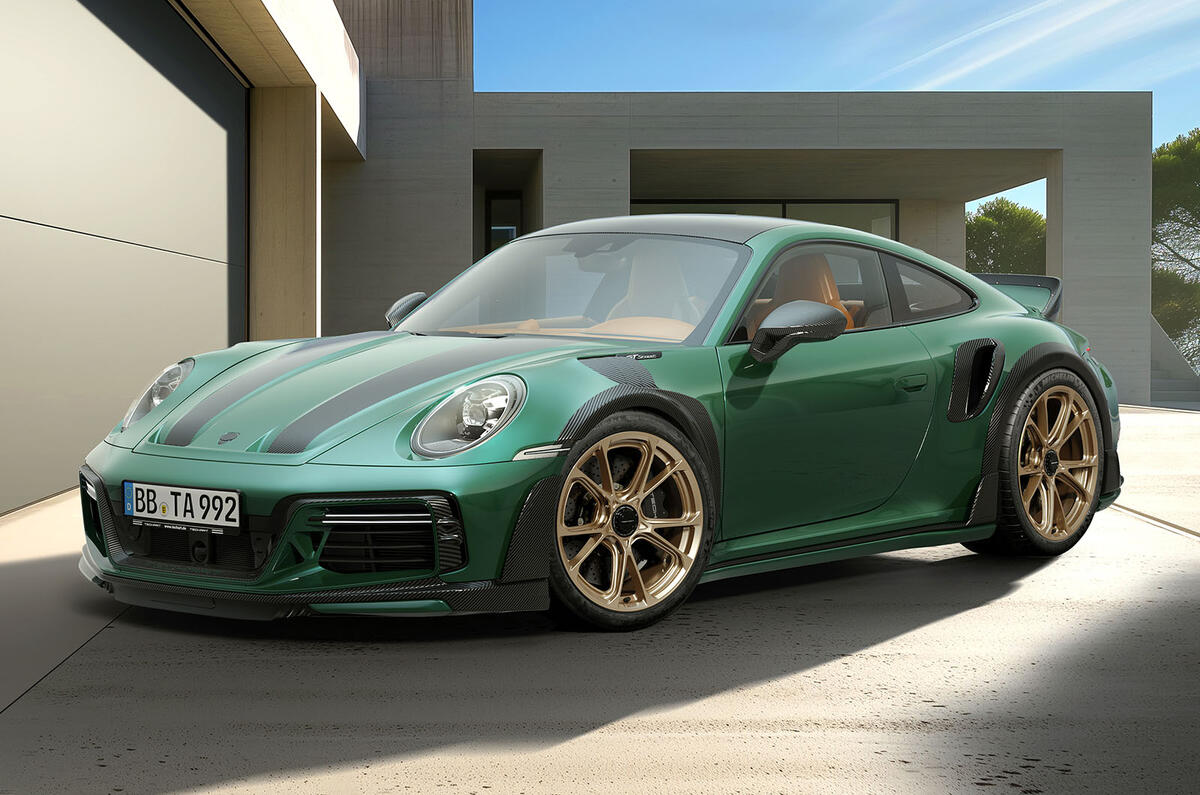 TechArt GTstreetR Touring front three quarter static