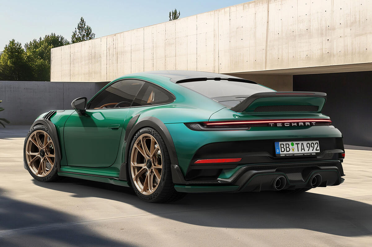 TechArt GTstreetR Touring rear three quarter static