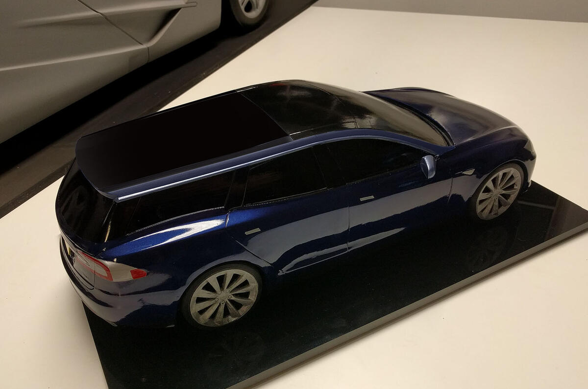 Tesla Model S estate in progress as coachbuilt one-off