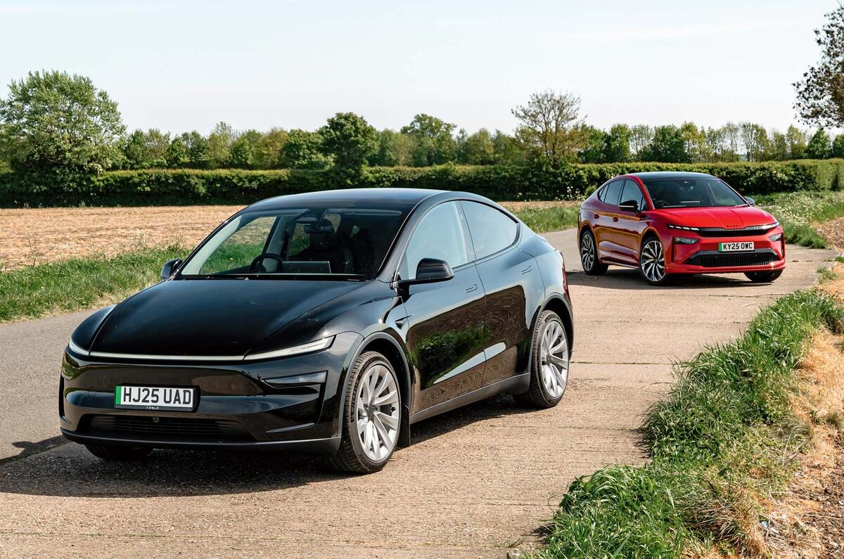 Tesla vs Skoda Twin Test 2025   ME 55 Tesla vs Skoda Twin Test 2025   ME 55
