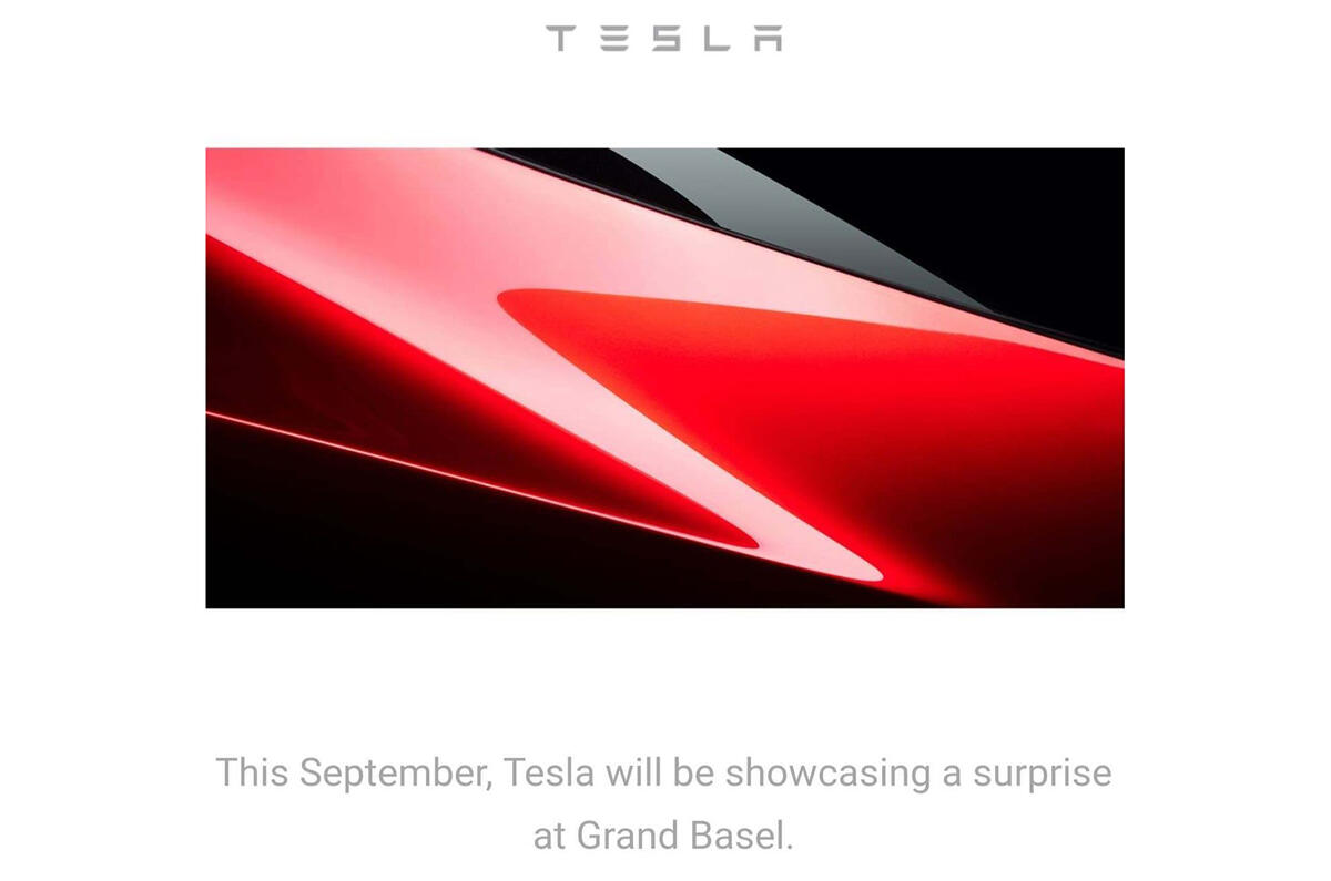 Production 2019 Tesla Roadster to arrive next week