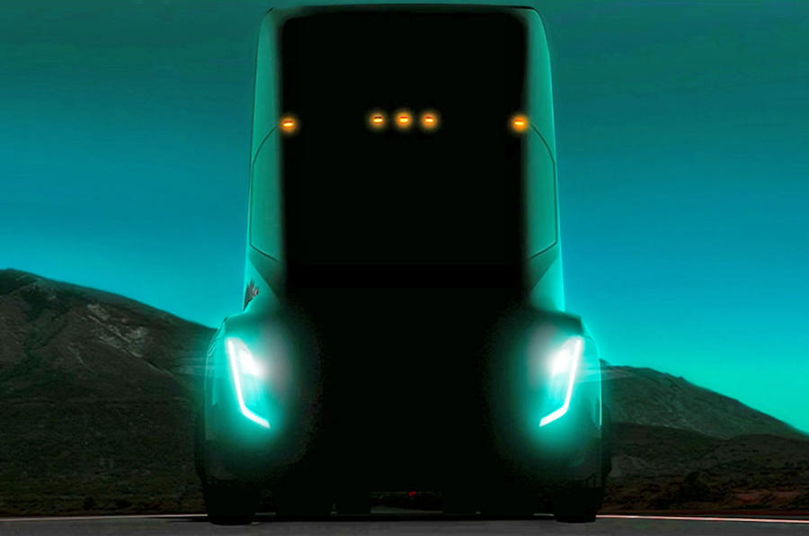 Tesla lorry