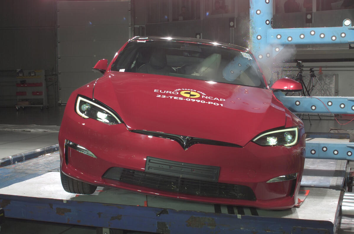Tesla Model S NCAP