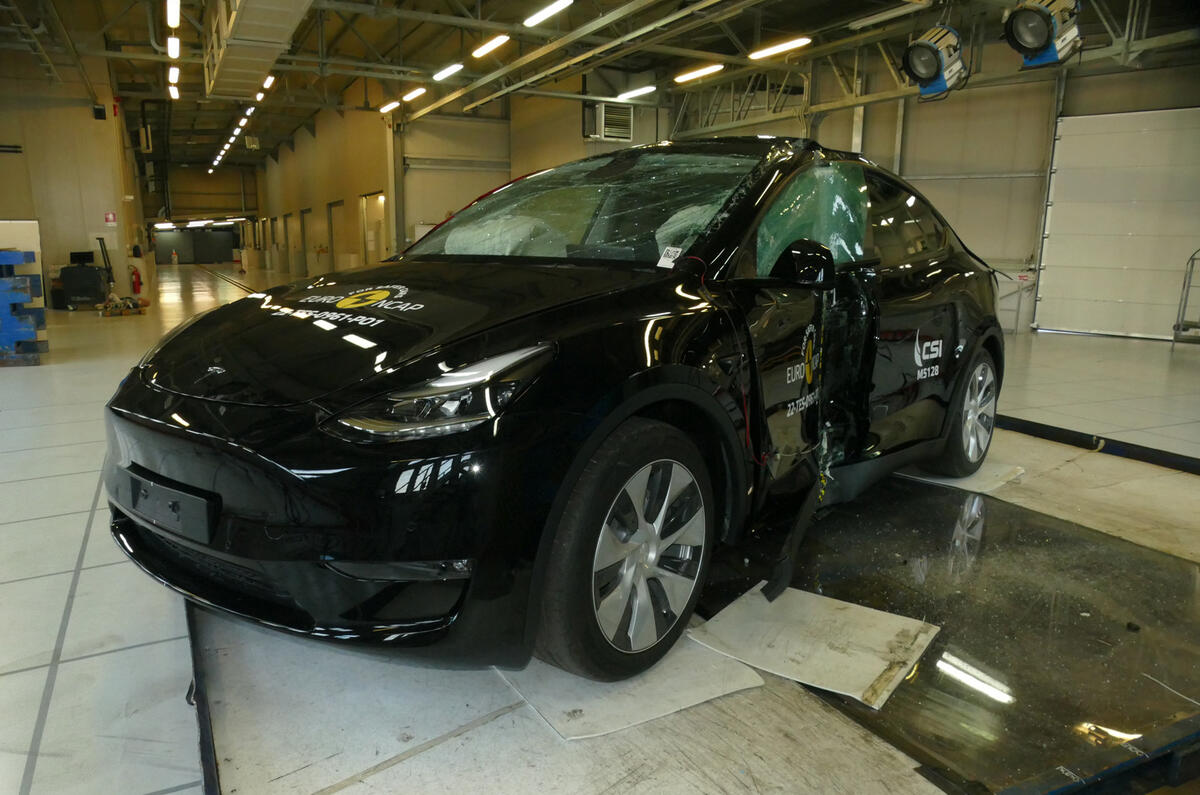 Tesla Model Y NCAP 4