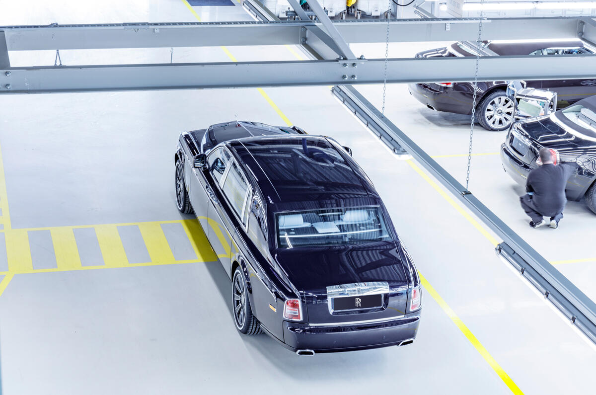 Last Rolls-Royce Phantom VII produced as one-off special