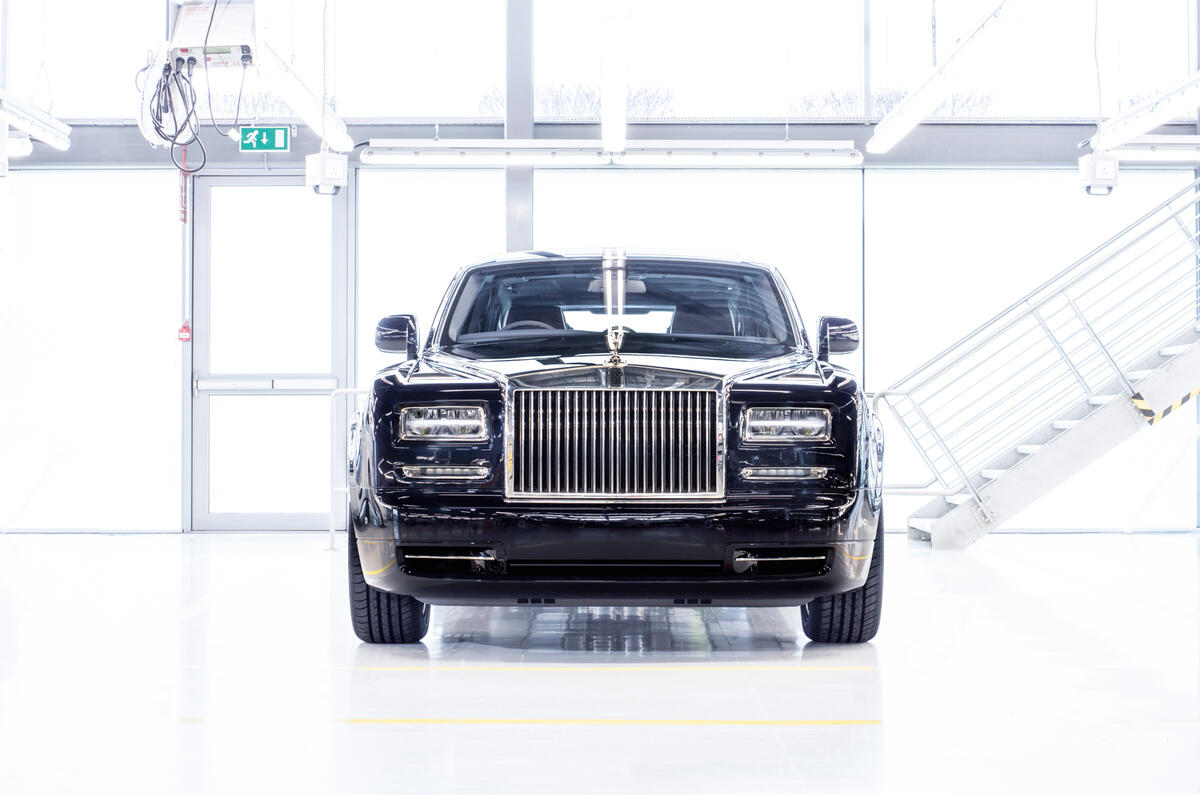 Last Rolls-Royce Phantom VII produced as one-off special