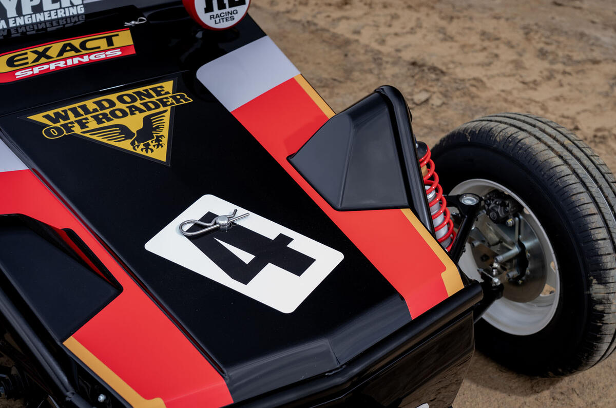 The Little Car Company Tamiya Wild One Max 2024 front detail The Little Car Company Tamiya Wild One Max 2024 front detail