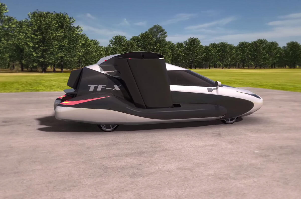 New Terrafugia TF-X flying car revealed | Autocar