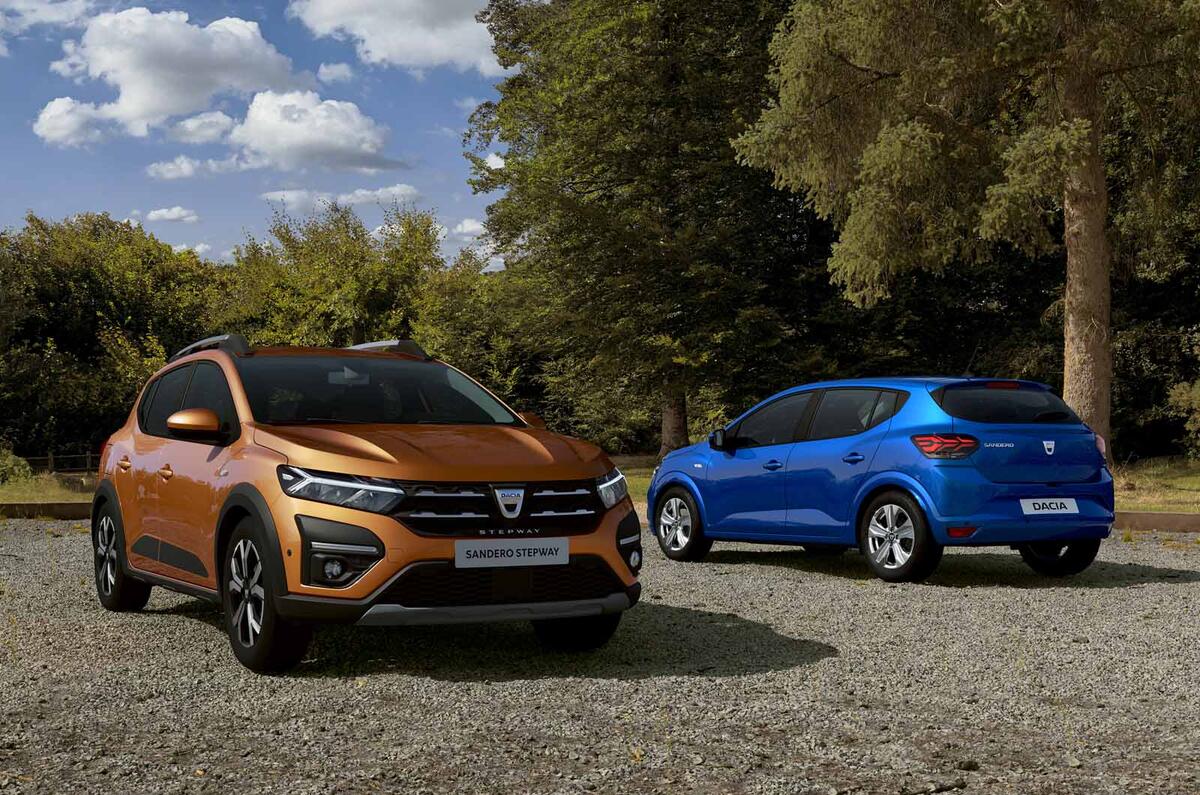 Dacia Sandero and Sandero Stepway