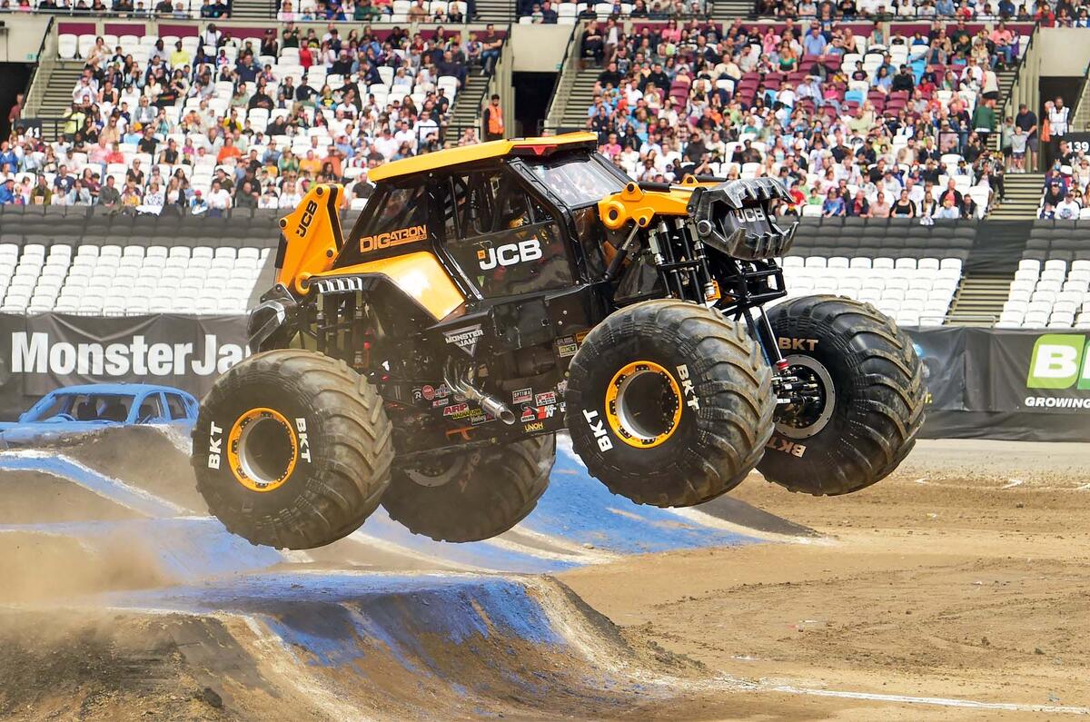 The JCB DIGatron  Monster Trucks Feature The JCB DIGatron  Monster Trucks Feature