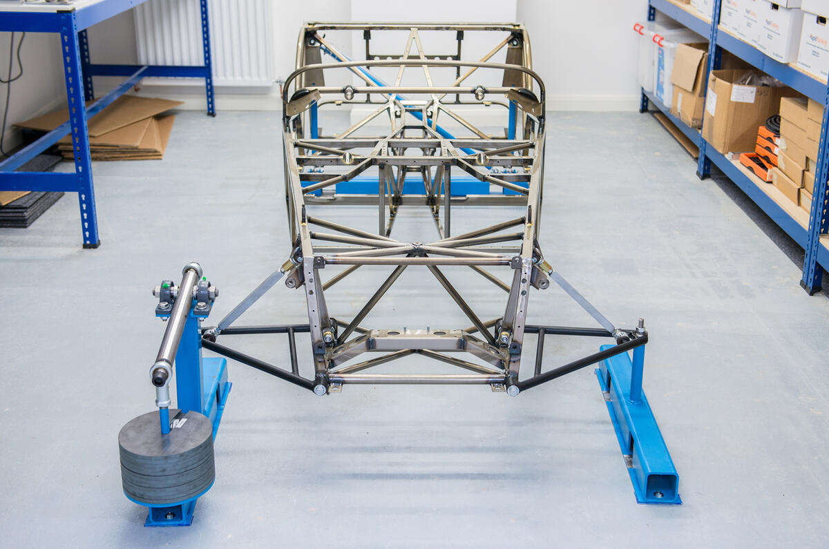 Caterham Seven butted tubing