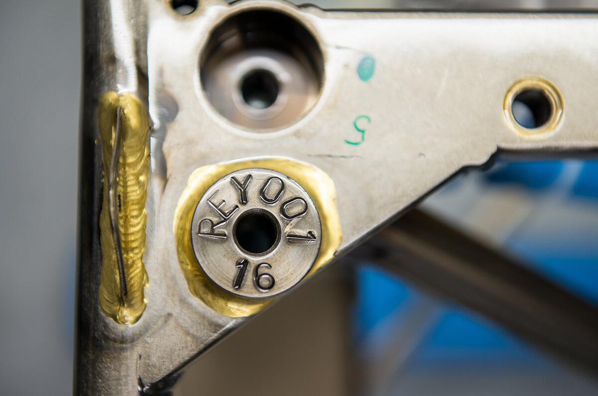 Caterham Seven butted tubing