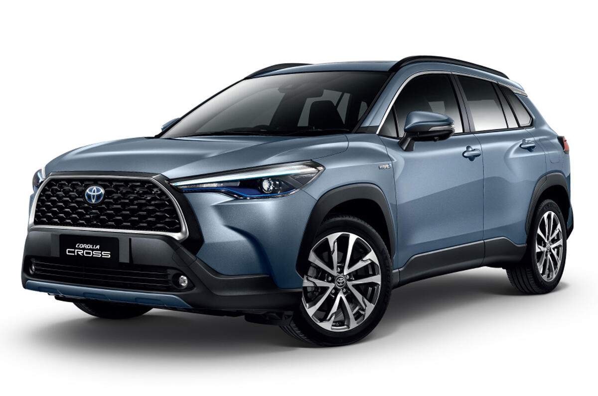 2020 Toyota Corolla Cross Thailand launch - front 2020 Toyota Corolla Cross Thailand launch - front