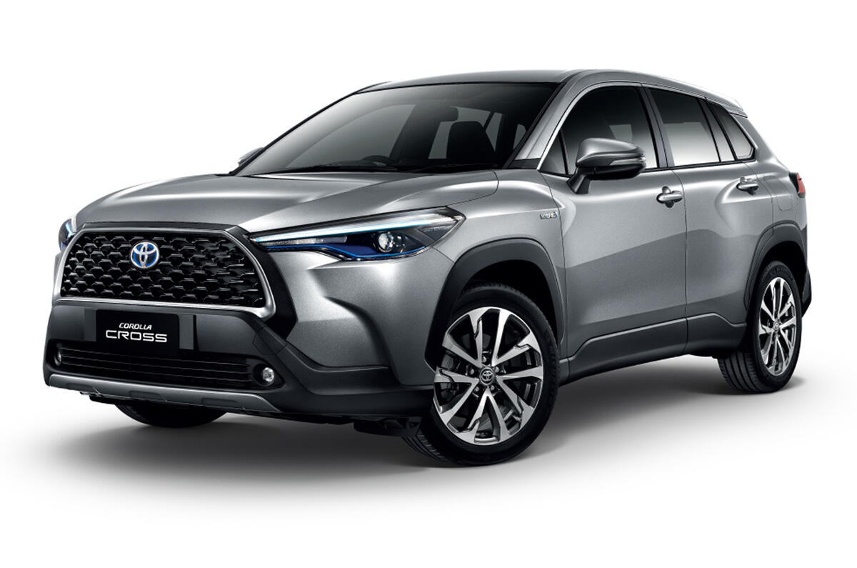 2020 Toyota Corolla Cross Thailand launch - front 2020 Toyota Corolla Cross Thailand launch - front