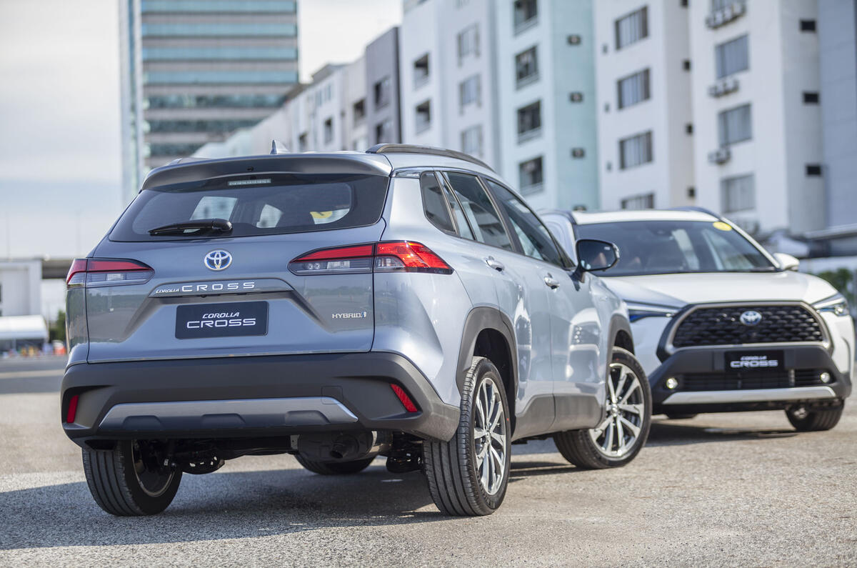 2020 Toyota Corolla Cross Thailand launch - rear 2020 Toyota Corolla Cross Thailand launch - rear