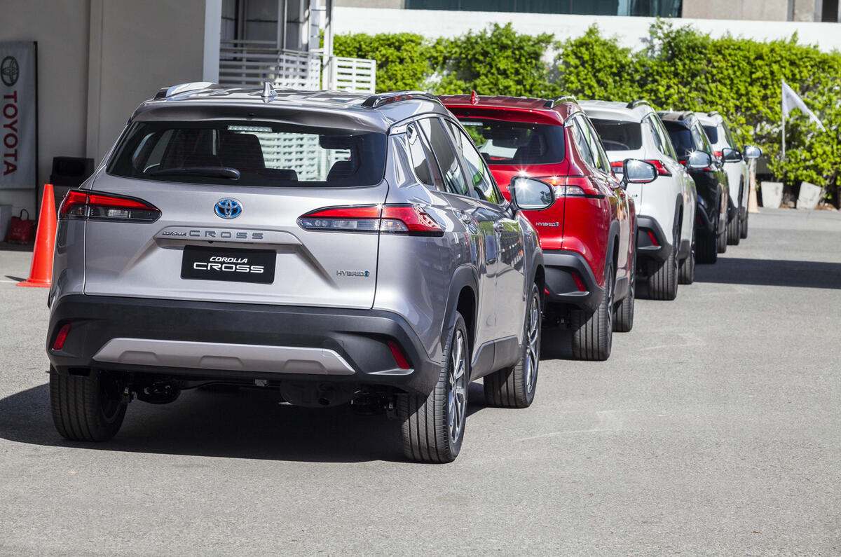 2020 Toyota Corolla Cross Thailand launch - queue 2020 Toyota Corolla Cross Thailand launch - queue