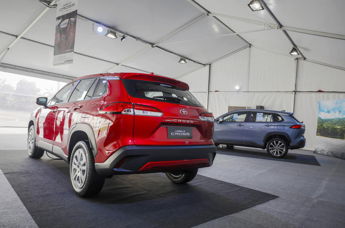 2020 Toyota Corolla Cross Thailand launch - pair, rear 2020 Toyota Corolla Cross Thailand launch - pair, rear