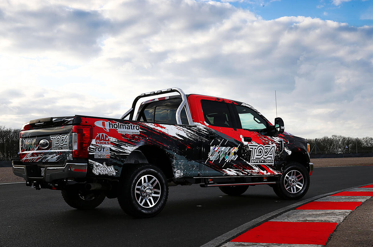 BTCC safety truck