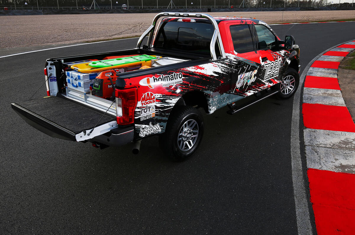 BTCC safety truck
