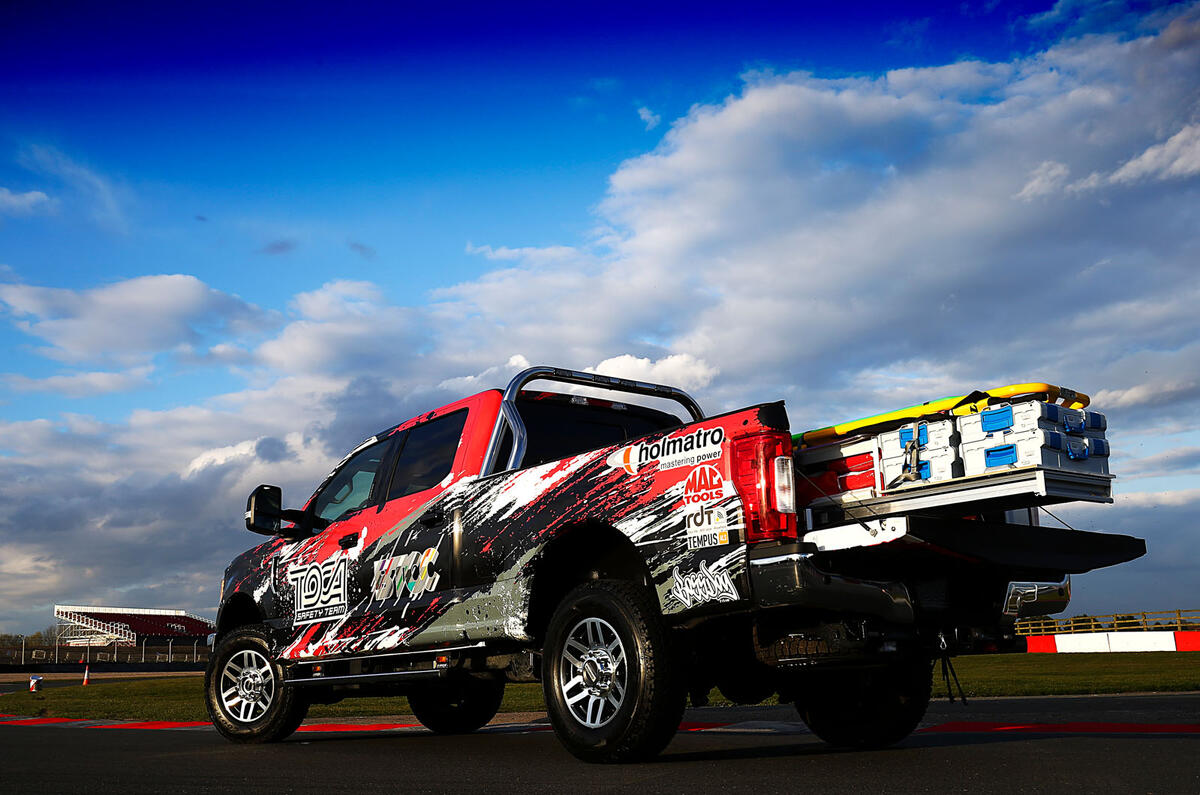 BTCC safety truck