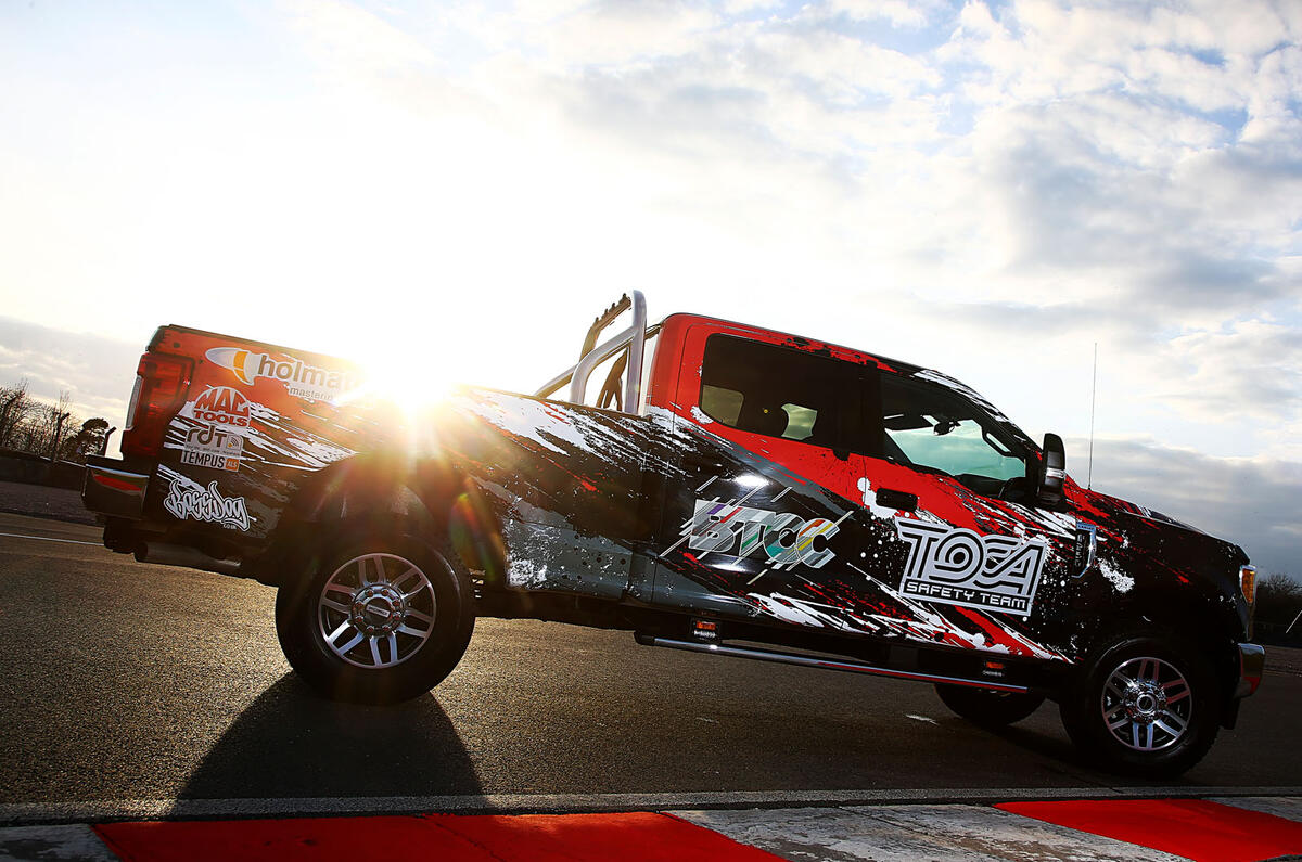 BTCC safety truck