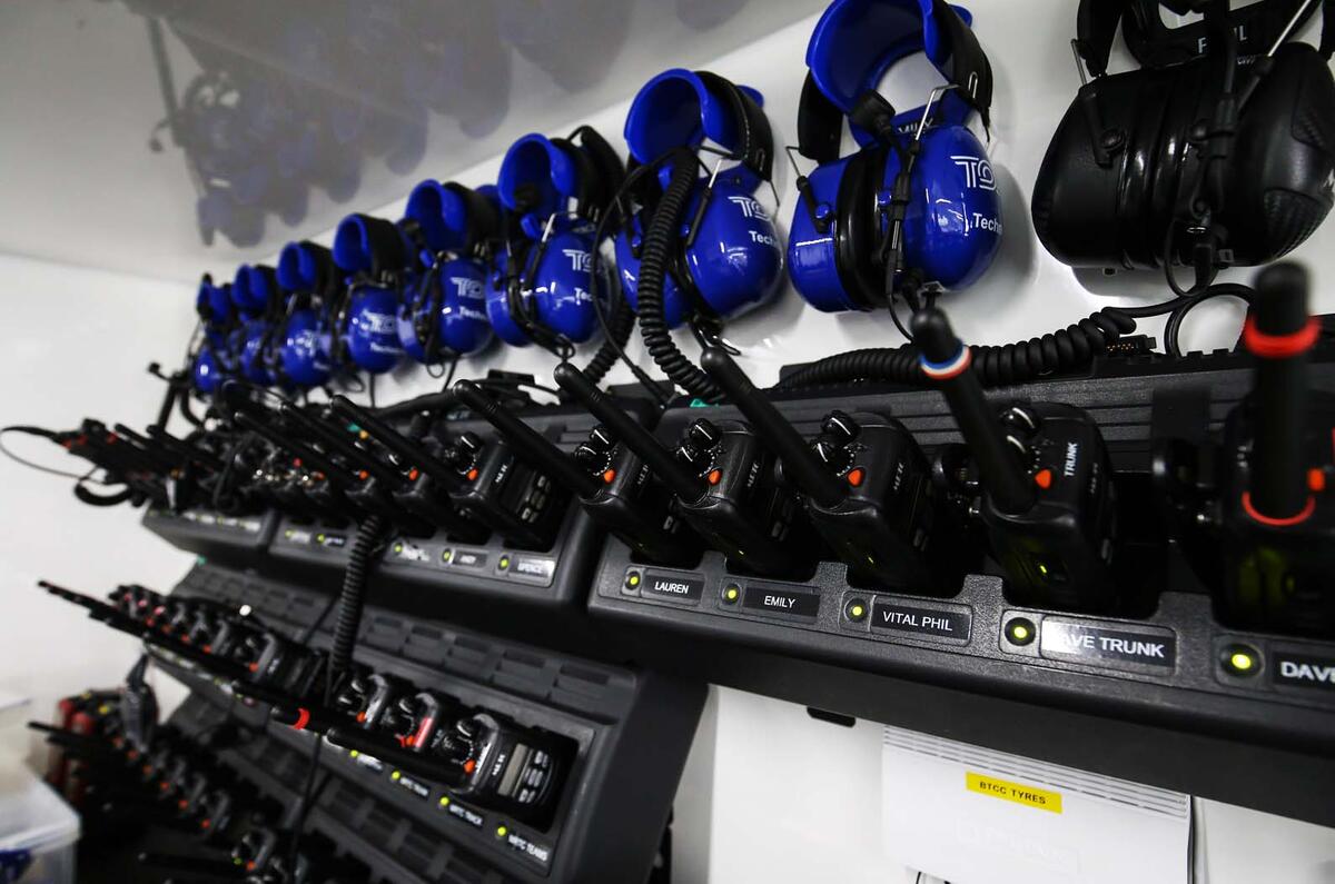 Inside the British Touring Car Championship's technical truck
