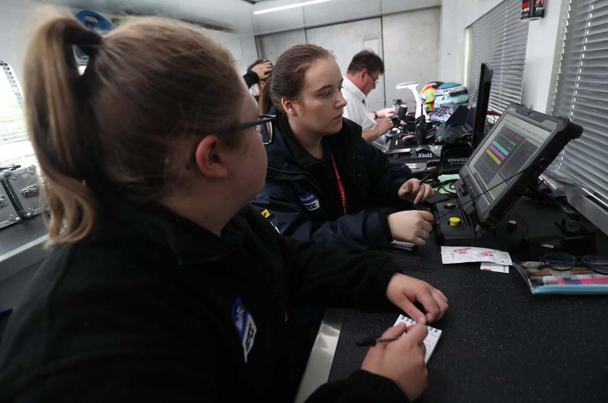 Inside the British Touring Car Championship's technical truck