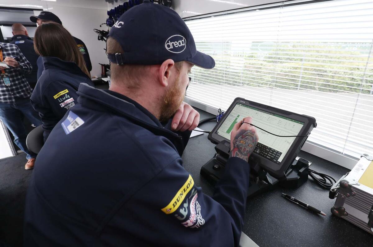 Inside the British Touring Car Championship's technical truck