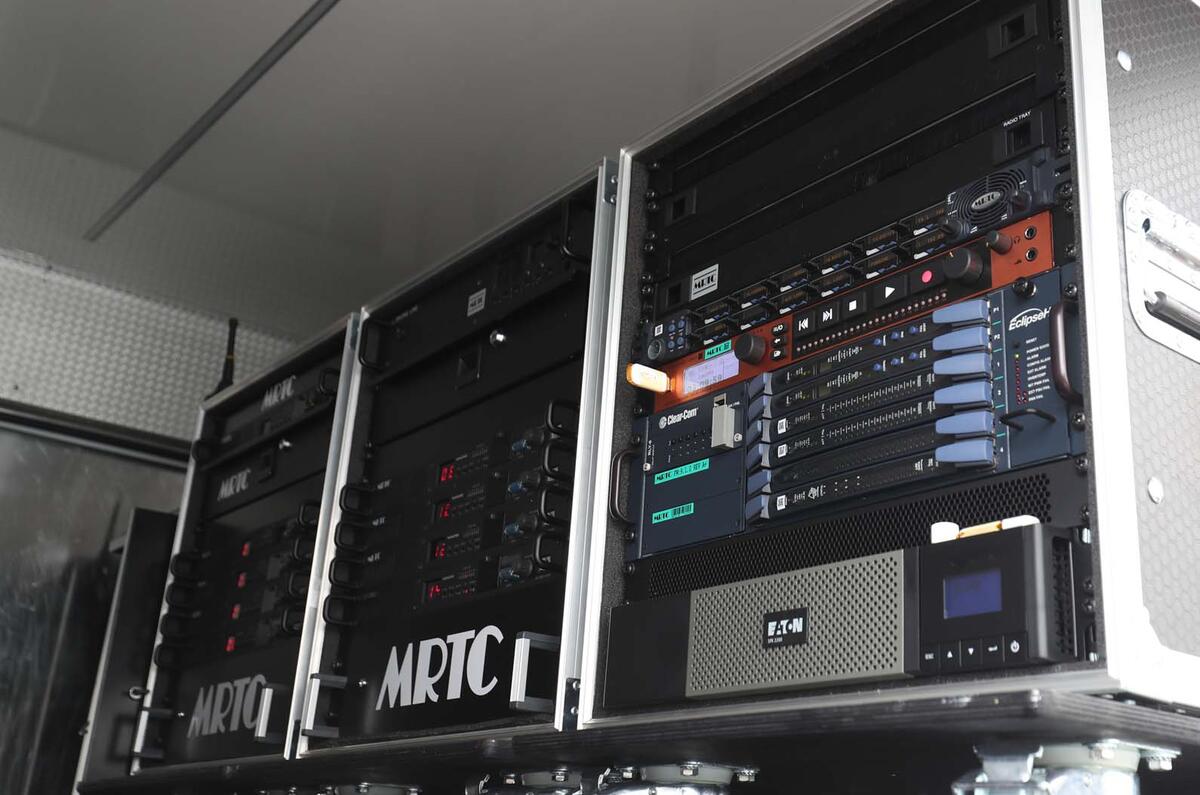 Inside the British Touring Car Championship's technical truck