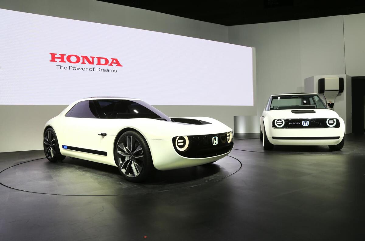 Honda Sports EV and Urban EV concepts