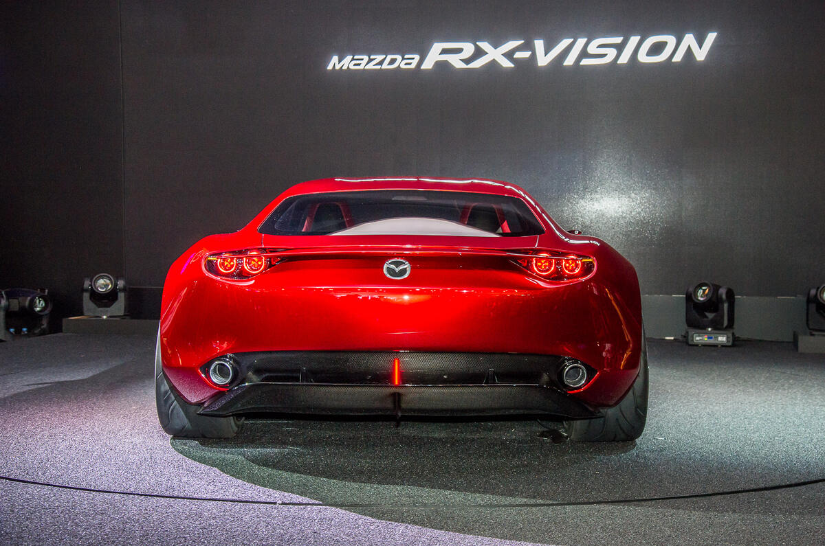 Mazda Rx Vision Rotary Engined Sports Car Concept Revealed