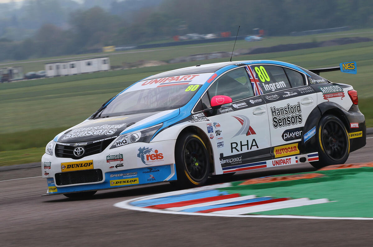 Thruxton BTCC tyres