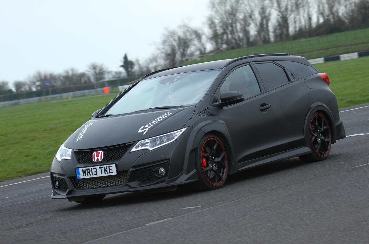 Synchro Motorsport reveals one-off Honda Civic Tourer Type R | Autocar Synchro Motorsport reveals one-off Honda Civic Tourer Type R | Autocar