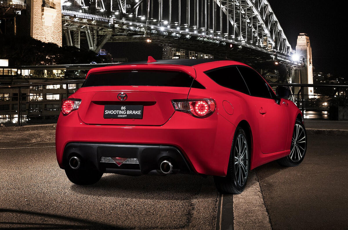 Toyota GT86 Shooting Brake concept
