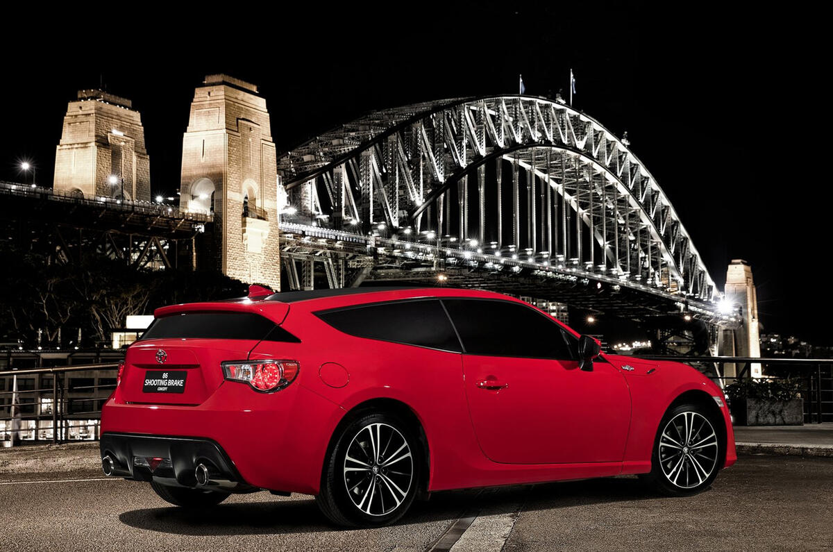 Toyota GT86 Shooting Brake concept